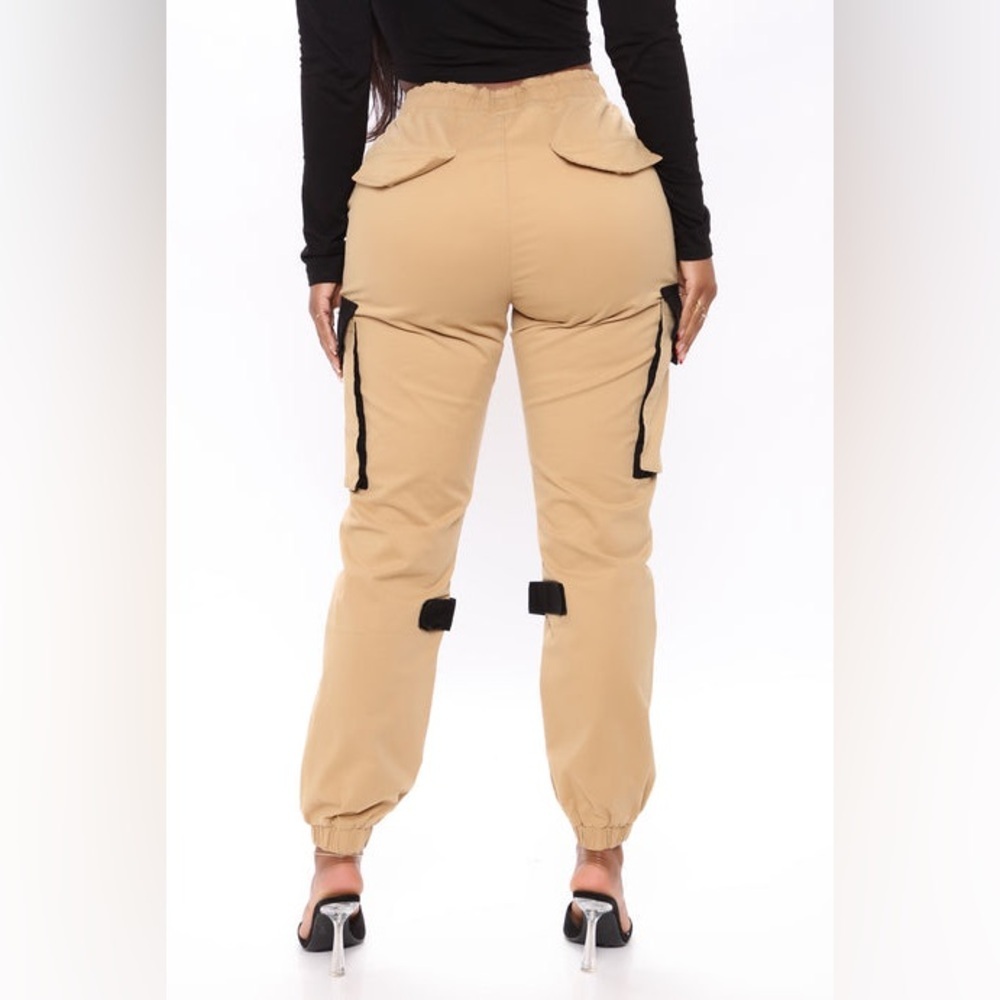 Can't Get With You Cargo Pant - Khaki/combo - Picture 6 of 8